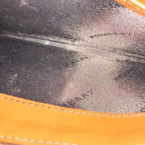 Burberry Henley Chain Crossbody Check Canvas Tan Brown 100% Authentic - Picture 16 of 16